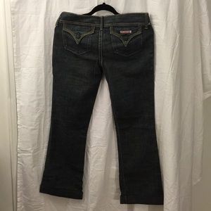 Hudson Tailored Jeans straight leg pants